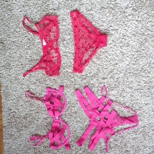 Matching bra and panty bundle